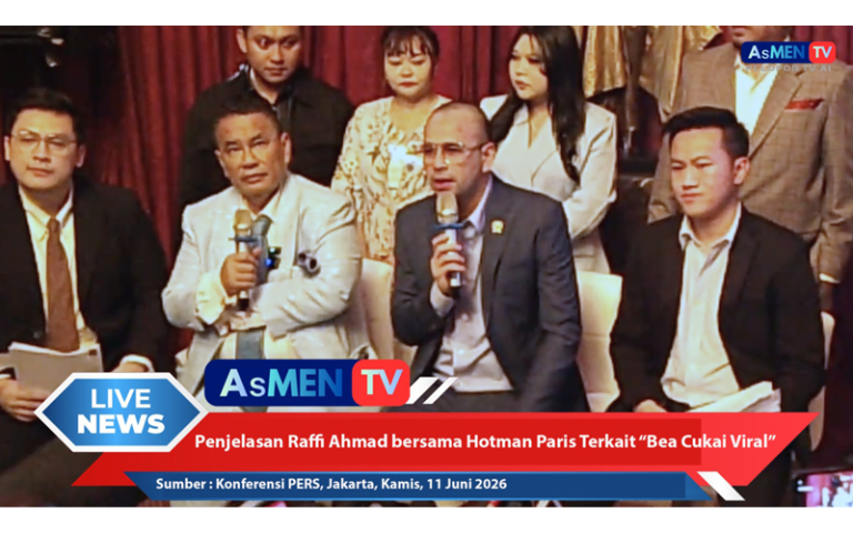 Lengkap: “Bea Cukai Viral” Berikut Penjelasan Raffi Ahmad bersama Hotman Paris dalam Konferensi PERS