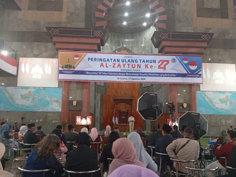 Wajib Tahu: Peringatan HUT Ke-27 Mahad Al Zaytun, Tema : “Menyambut 100 Tahun Indonesia dengan Memperbesar Investasi Pendidikan Yg Berkualitas “