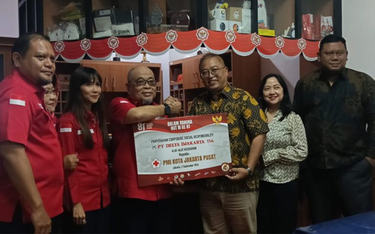 Wajib Tahu: PT Delta Djakarta Tbk Bersinergi dengan PMI Salurkan Dukungan Alat Kesehatan, Perkuat Pelayanan Kemanusiaan HUT RI ke-81